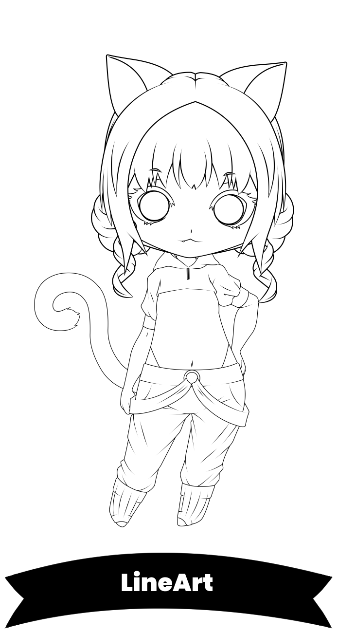 19. Missy Simple Design WholeBody Lineart